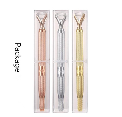 Diamond Semi Permanent Eyebrow Tattoo Pen Aluminum Material Comfortable Use