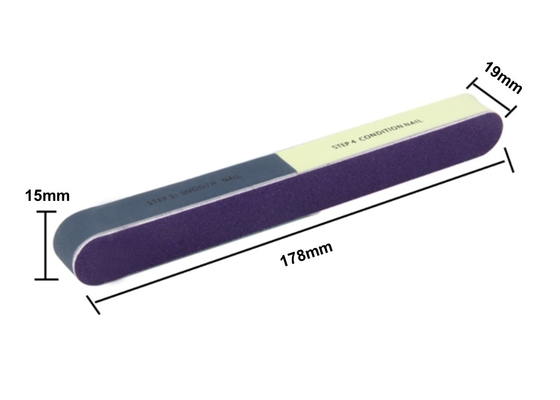 Emery Material Disposable Nail Files Buffing Block For Nail Art Learner