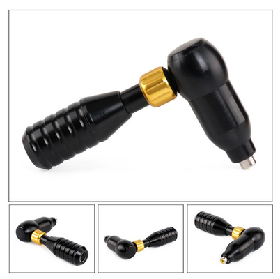 Grip Type Rotary Pen Tattoo Machine Adjustable Handle Pure Color Anodized Surface