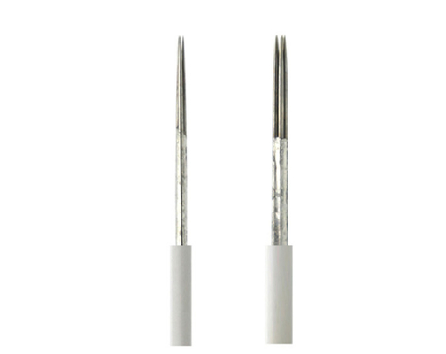 Round Color Tattoo Needle , Eyebrow Tattoo Needles For Manual Tattoo Pen
