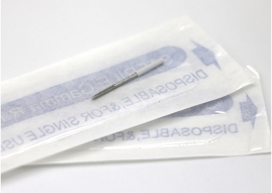 Round Color Tattoo Needle , Eyebrow Tattoo Needles For Manual Tattoo Pen