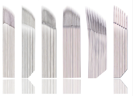 Low Vibration Manual Tattoo Needles Stainless Steel For Microblading Pen
