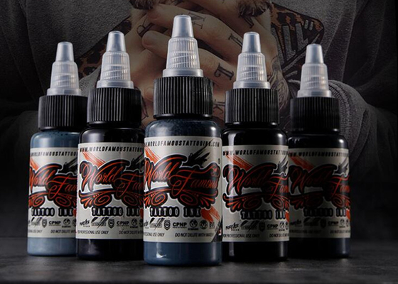 6 Colors Skin Candy Tattoo Ink , Reliable Tattoo Gun Ink Imported 30ml