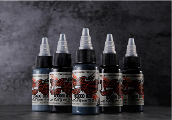 6 Colors Skin Candy Tattoo Ink , Reliable Tattoo Gun Ink Imported 30ml