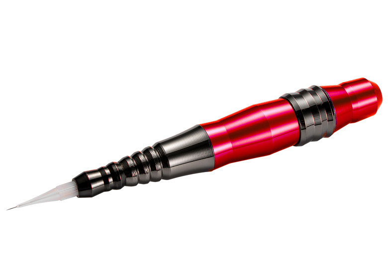 Silent Permanent Makeup Tattoo Machine Six Speed Rotating Four Colors