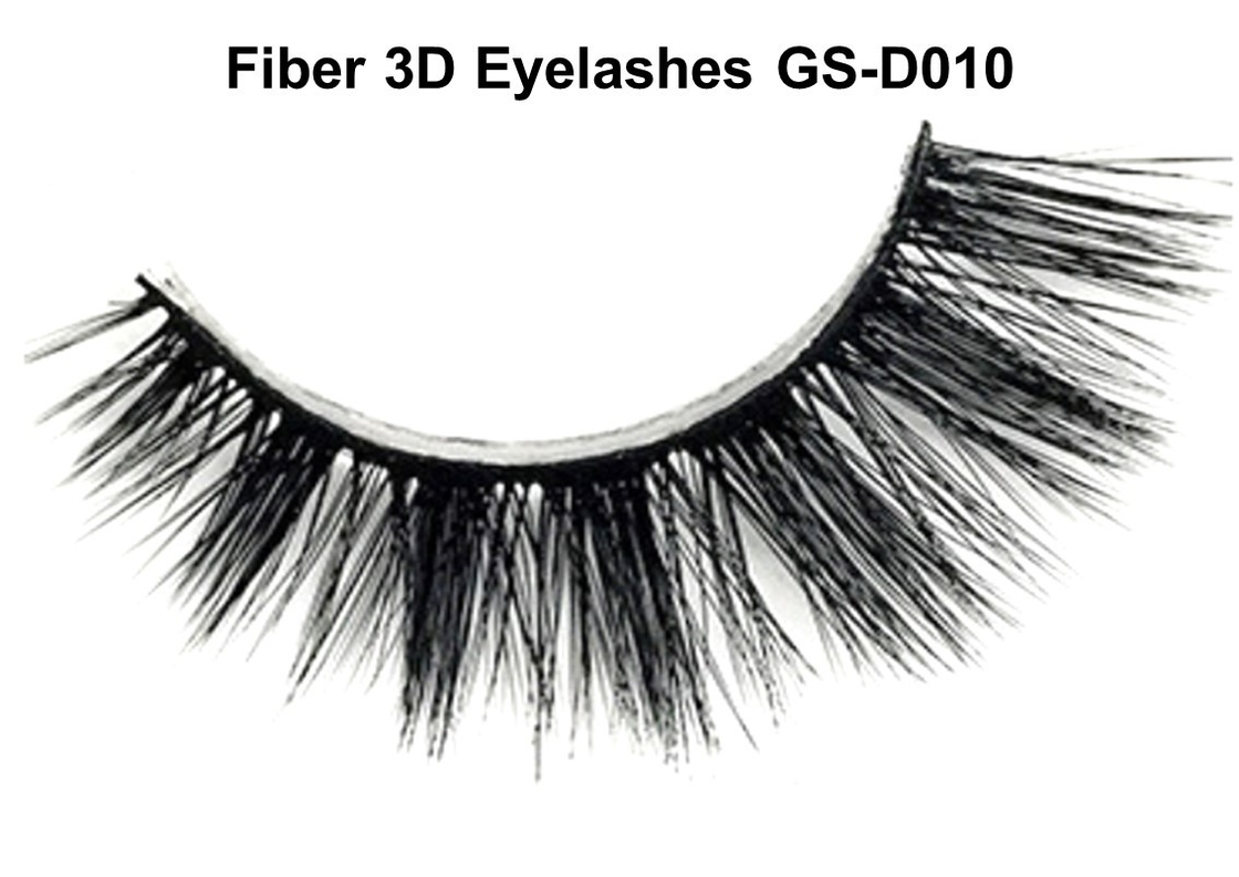Flexibility Faux Fur Eyelashes , Mink Effect Eyelashes For Everyday Makeup